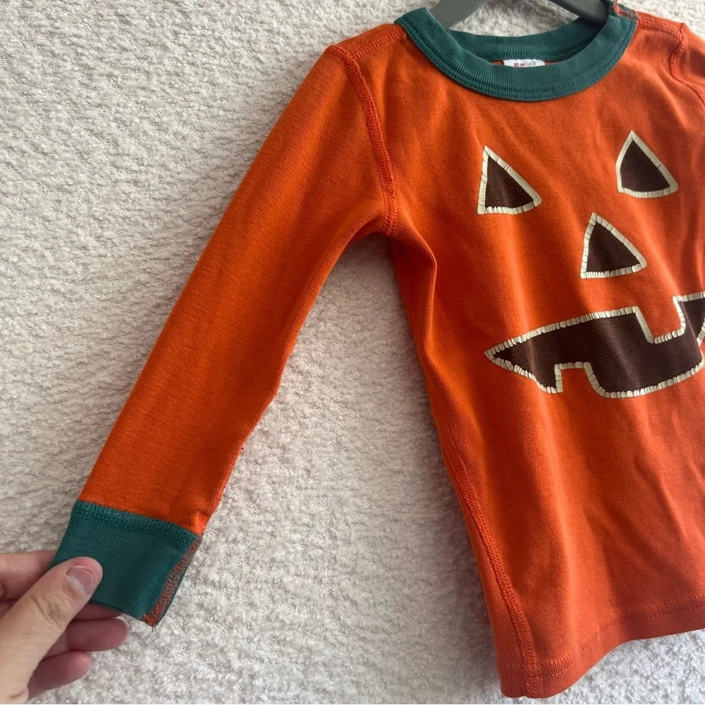 Hanna Andersson Jack O Lantern‎ Halloween Toddler Matching Set Pajamas Size 2T